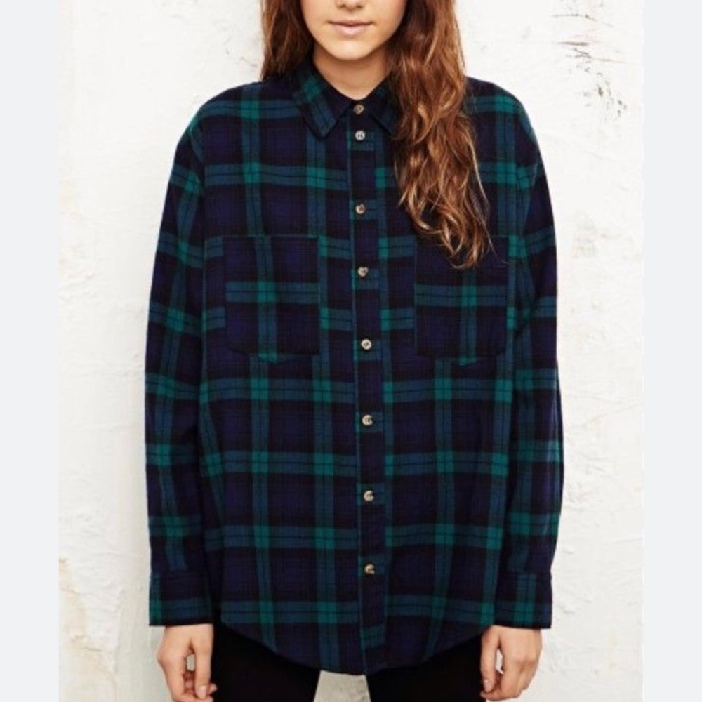 Madewell flannel top